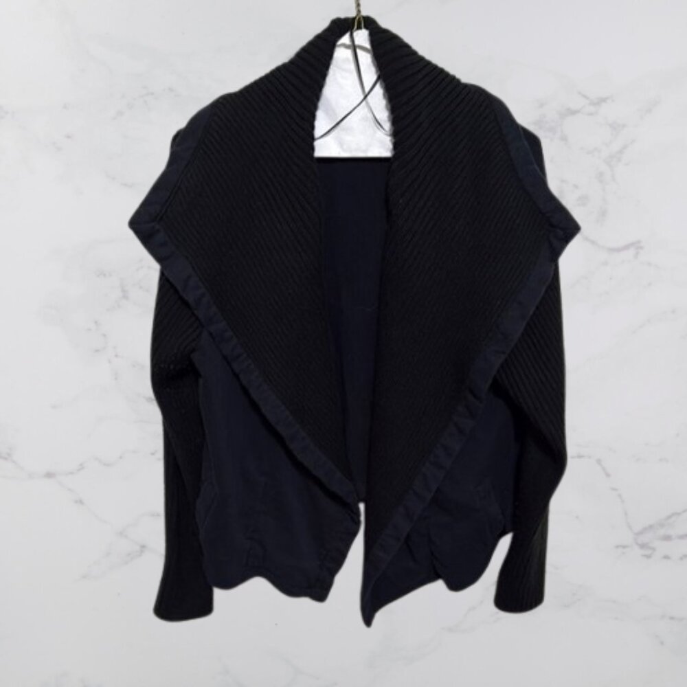 Sonoma Ribbed Wrap Cardigan